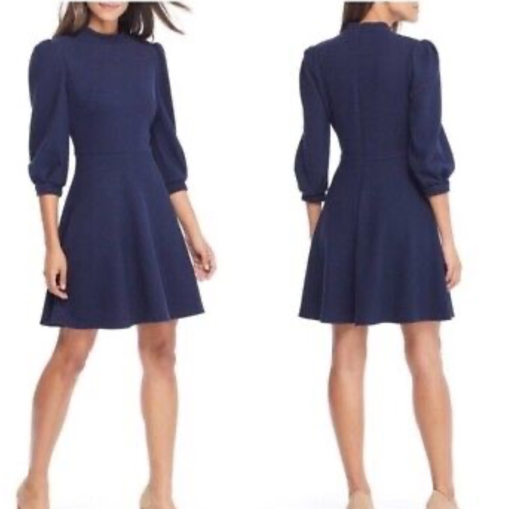 Gal Meets Glam Navy Blue Dress